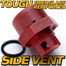 HD Switch 549726 Side Vent Oil Filler Cap for Maruyama Pressure Washer Pump MSD41 w/O-ring