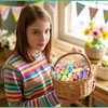 100pcs Easter Mini Eggs Decorations for Kids Easter Day,Artificial Bird