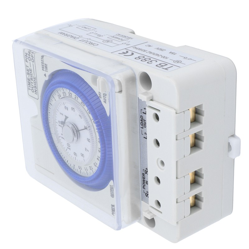Mechanical Timer Automatic 24 Hours Low Power Consumption Time Switch