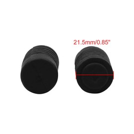 sourcing map Buffer Shock Absorber Rubber Block Absorber Car Door Boot 21.5 x 36.5 mm Pack of 2