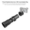 Super Telephoto Zoom Lens, 420-800mm F/8.3-16, NEX E-Mount Camera, T2