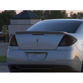 Rvinyl Tail Light Pre Cut Film Tint Cover Kit in Blackout Smoke Compatible with Pontiac G6 2005-2010 Sedan - Adhesive Backs