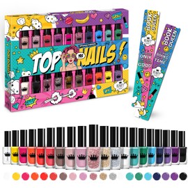 Beauty4Britain Beauty4Britain 20 Colour Nail Polish Set for Women 20 Different Rich Colours Quick Dry & Non Gel Nail Polish Deluxe Gift Box & 2 Bookmarks Included