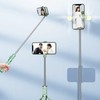 104cm Phone Tripod with Double Foldable Fill Light and Bluetooth