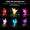 6pc Antifaz Flores Fiesta Máscara Carnaval Cosplay Halloween Floreado /led
