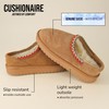 CUSHIONAIRE Keto Womens Slippers- Genuine Suede Cozy & Stylish, Memory