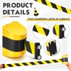 Barydat 16.4 ft Magnetic Retractable Wall Mount Barrier, Crowd Control