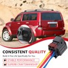 Svicari 2PCS Rear Tail Lights Connector Plug Wiring Harness Compatible