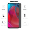 UZWZW 3 Pack Privacy Screen Protector for Motorola Moto G