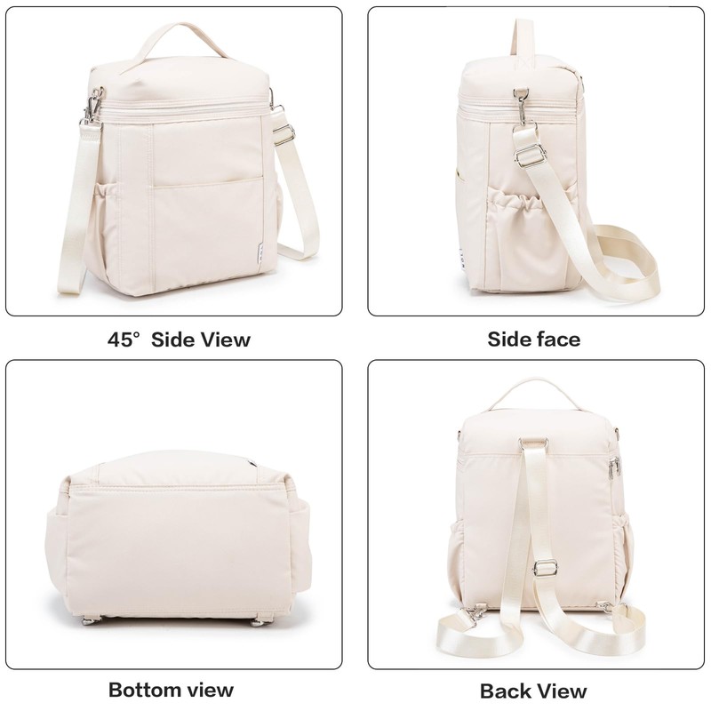 NOL Natural Organic Lifestyle Insulated Lunch Bags for Women Cooler