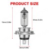 SHENKENUO 7 Inch LED Glass Headlight Round, ORIGINAL CLASSIC LOOK