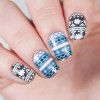 Whats Up Nails P023 Aztec Harmony Water Decals Sliders for