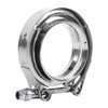 Downpipe Clamp, Keenso 3 Inch Stainless Steel Flanges V Band