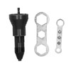 Electric Rivet Nut Gun Drill Adapter Cordless Riveting Adaptor Power