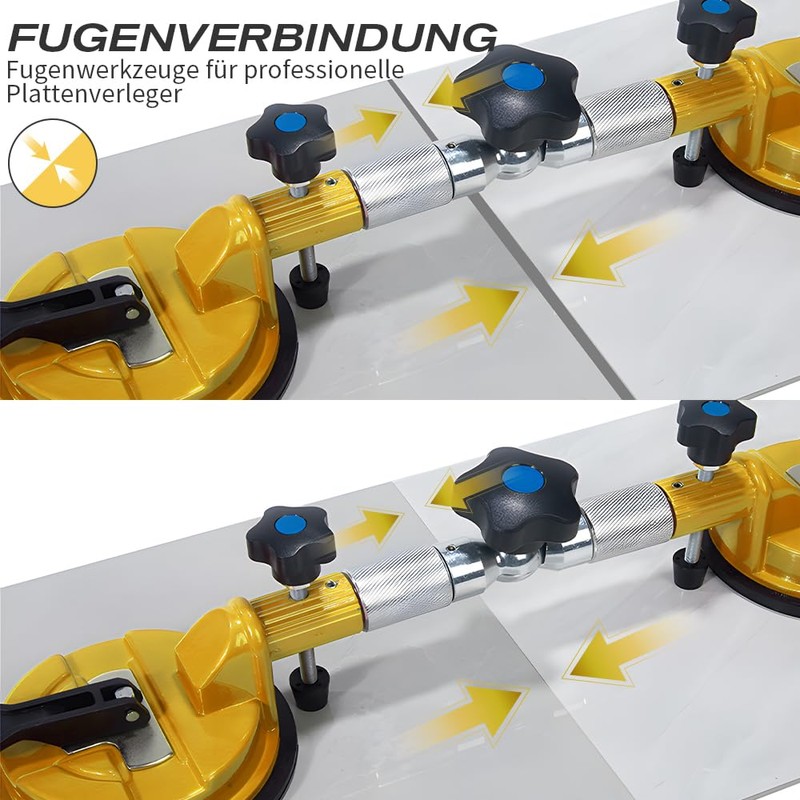 BAUSATZ 2 PCS 6 inch Seamless Seam Setter with Vacuum