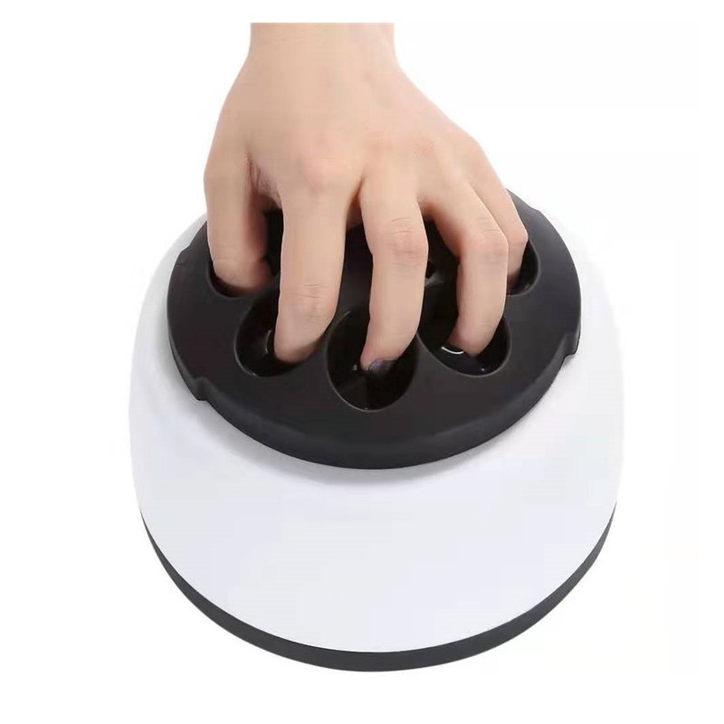 Nail Polish Remover Machine 36W 5 Holes Stainless Steel Plastic