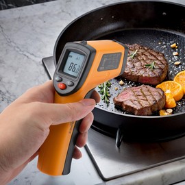 5-star Chef Laser Infrared Thermometer Food Digital Temperature Gun Smoker Pizza
