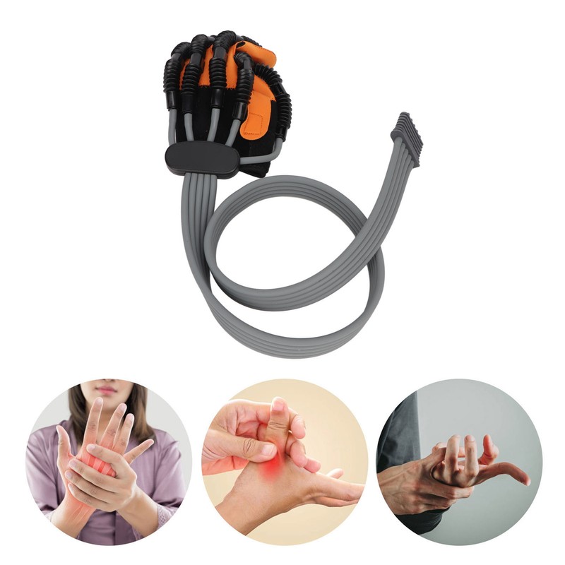 Left Hand Rehabilitation Robot Glove Promote Recovery Reduce Flexion Contracture