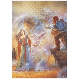MyPuzzle Spell - Luis Royo - Fantasies - Premium 1000 Piece Puzzle - MyPuzzle Special Collection by Heye Puzzle