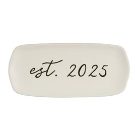 Mud Pie Everything Dish 4" x 9" PLATTERS & TRAYS, EST 2025