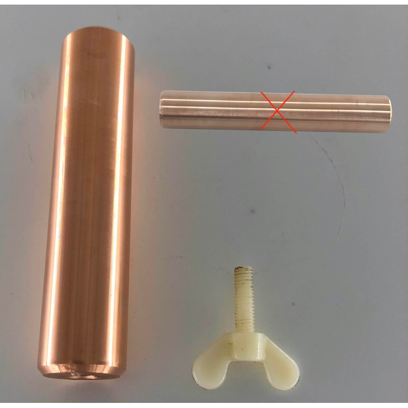 sunsest Copper Anode Replacement, Diameter 0.97inch, Thicknest Copper Replacement, 4.32