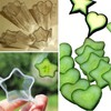 2PCS Cucumber Styling Growth Mold Plastic Heart Shaped Five-Pointed Star