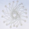 BenefitUSA 9" White-Ball Bungees Cord Tarp Party Tent Tie Downs