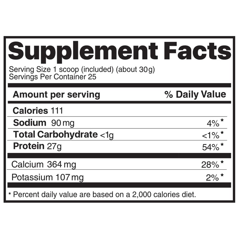 Believe Supplements - Flavored Isolate (Vanilla Cupcake)