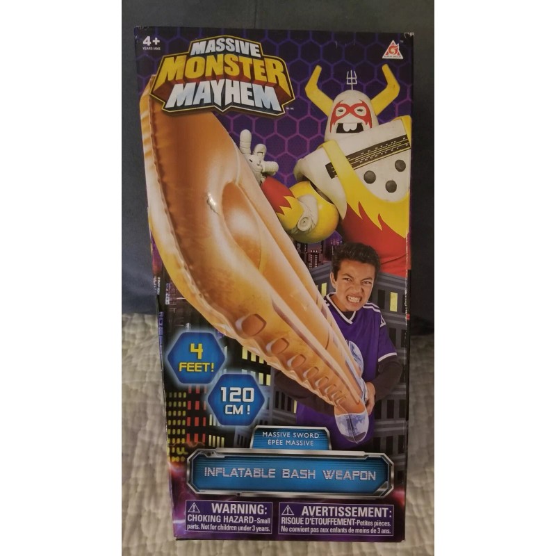 Massive Monster Mayhem Inflatable Bash Weapon Over 4ft Long Massive