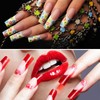 120 Pieces Dual Nail Forms Set Gel Nail Mold Extension