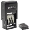 ZIGEL D10 Office Date Stamp - Self Inking Date Stamp