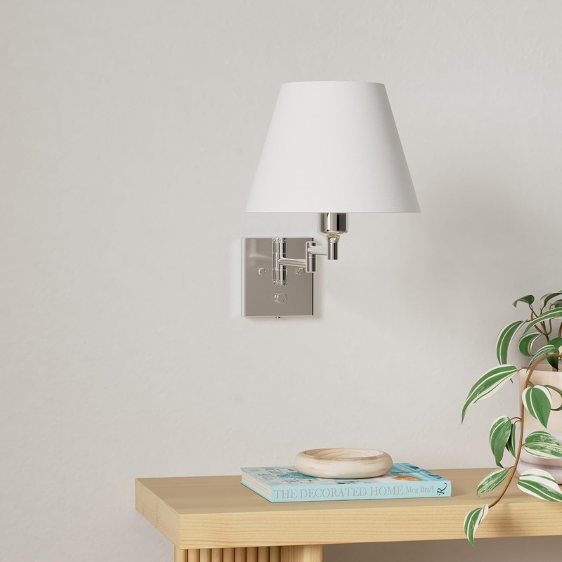 TRLIFE Wall Sconce Plug in, Dimmable Wall Sconces Set of