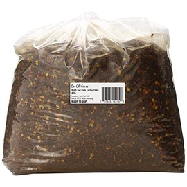 Los Chileros Hatch Red Chile Flake (Chile Caribe), Bulk bag, 4lb (Pack of 1)