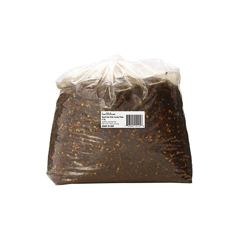 Los Chileros Hatch Red Chile Flake (Chile Caribe), Bulk bag,