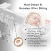 Curtain Track Roller Hooks Accessories Plastic Wheeled Roller Runner Windows