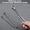 LEONTOOL 4Pcs E-Torx Wrench Set Star Wrench Set Double Box