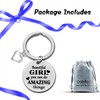 Inspirational Gift for Girl Women Motivational Keychain You Can Do