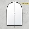 HBCY Creations Rustic Accent Mirror for Bathroom, Entry, Dining Room,