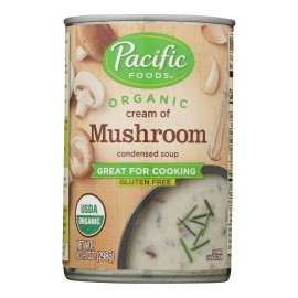 UD_Pacific Foods Cream of Mushroom Soup Case of 12-10.5 oz Instant Solid Instant Solid Soup