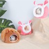 Bhina 2 Pieces Small Animal Bed Hamster, Animal Hamster Bed,