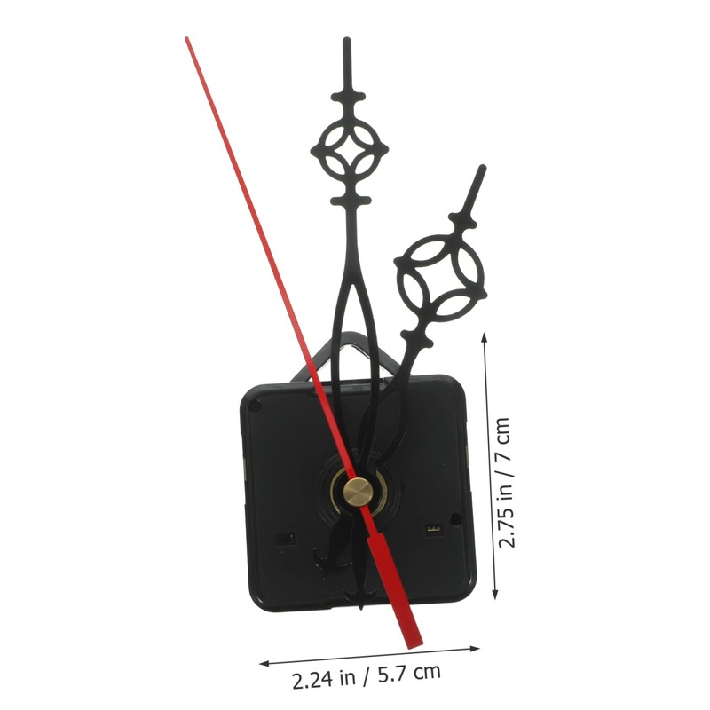 TEHAUX 2Sets DIY Silent Clock Movement Kit of High Torque