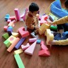 50pcs Random EVA Foam Building Blocks Soft Construction Toys Early