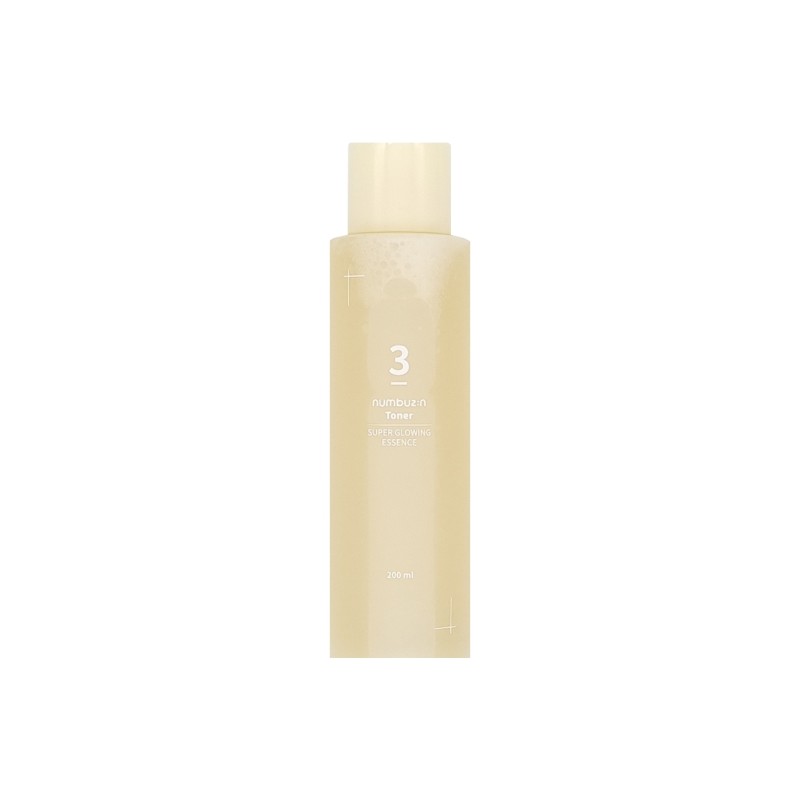 Numbers In No. 3 Glow-Filled Essence Toner 200ml x 2
