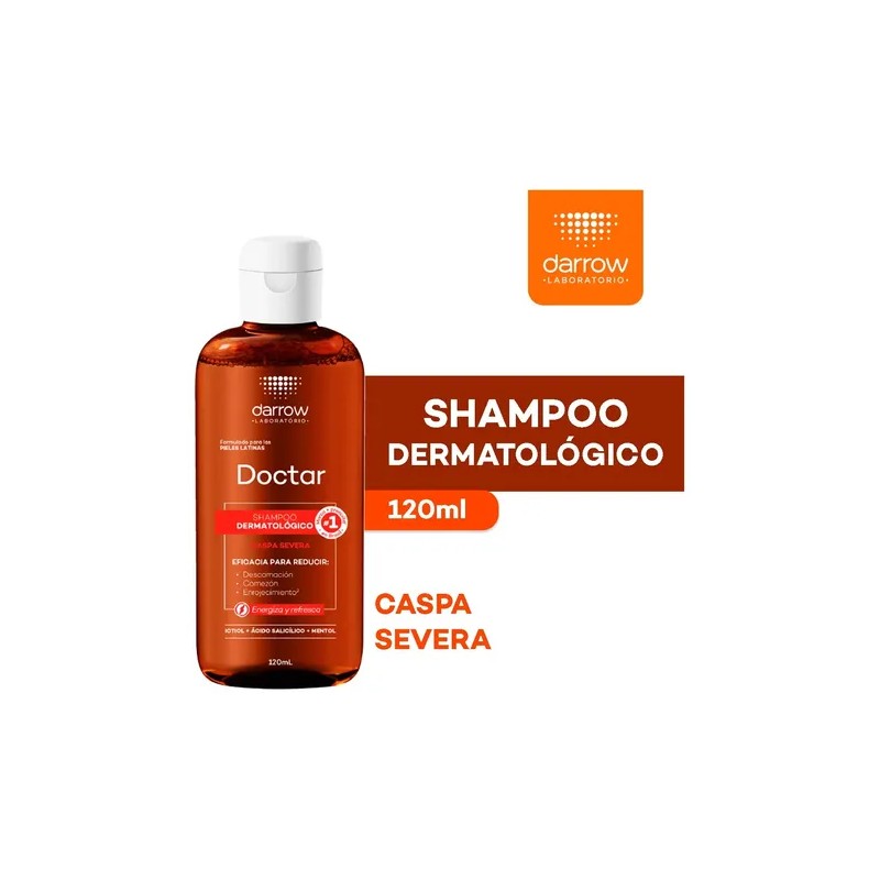 Shampoo Dermatológico Darrow Doctar Para Caspa Severa 120ml