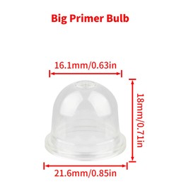 Moleyaso BG-50 BG-55 Primer Bulb Air Filter Gasket for STHIL BG45 BG46 BG50 BG55 BG65 BG85 BR45C SH85 SH55 Leaf Blower