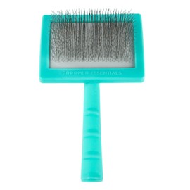 Groomer Essentials Long Pin Universal Pet Slicker - Large - Gets Rid of Debris, Loose Hair and Mats/Knots in the Fur - For Medium-to-Long Haired or Curly Dogs