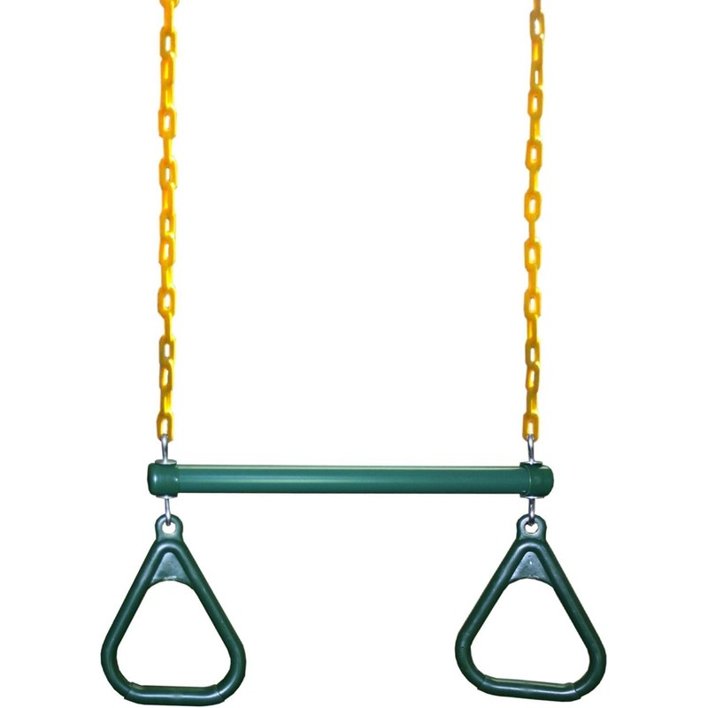Eastern Jungle Gym Heavy-Duty Ring Trapeze Bar Combo, Large 20"