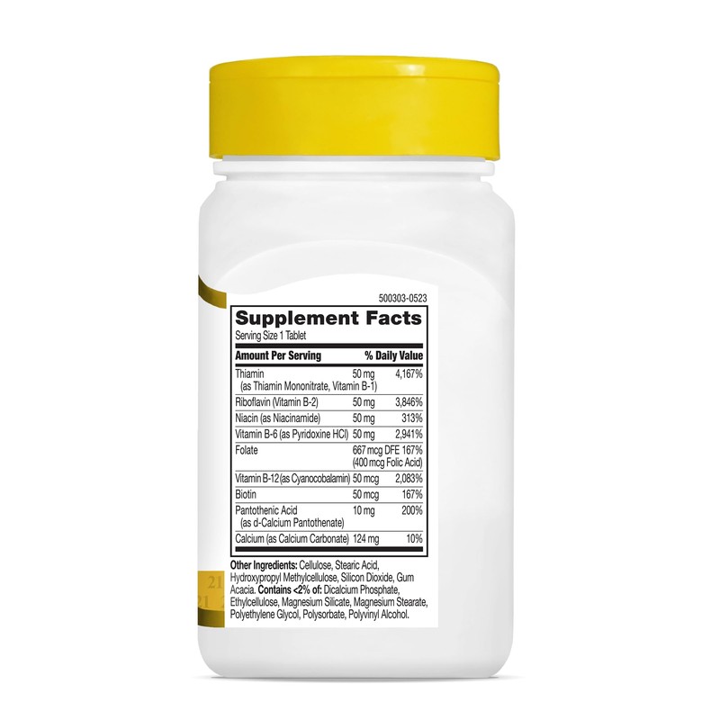 21st Century Complex B-50 Tablets Prolonged Release - 60 ct,