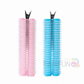 Funny Volume Hair Clip Roll for Self-Perm Waves 2 Volume Hair Roll 1P - Blue 6ea