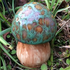 Toadstool Ceramic Fairy Garden Decoration